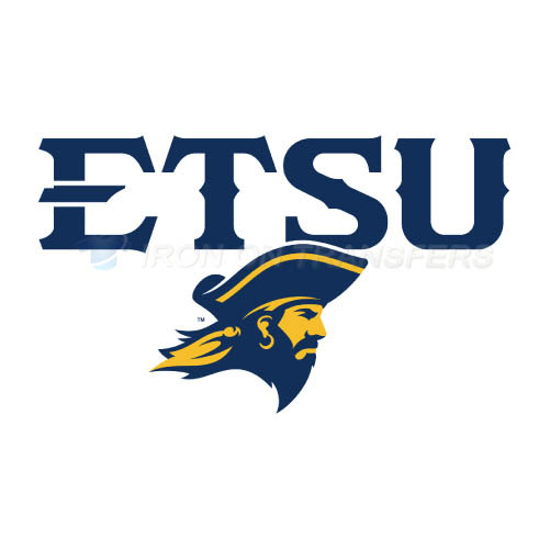 ETSU Buccaneers Logo T-shirts Iron On Transfers N4341 - Click Image to Close